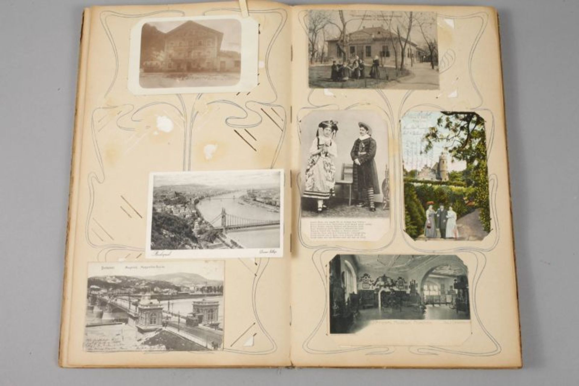 Postkartenalbum Deutschland/Europa darunter Sachsen, um 1900 bis 1930er Jahre, ca. 170 - Bild 4 aus 6