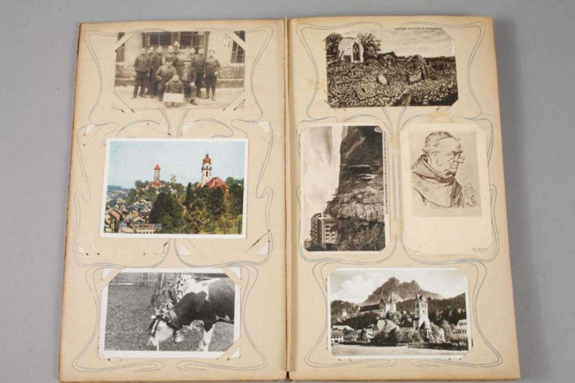 Postkartenalbum Deutschland/Europa darunter Sachsen, um 1900 bis 1930er Jahre, ca. 170 - Bild 2 aus 6