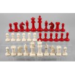 Schachspiel Elfenbein um 1930, Elfenbein gedrechselt und geschnitzt, mehrteilig geschraubt, teils