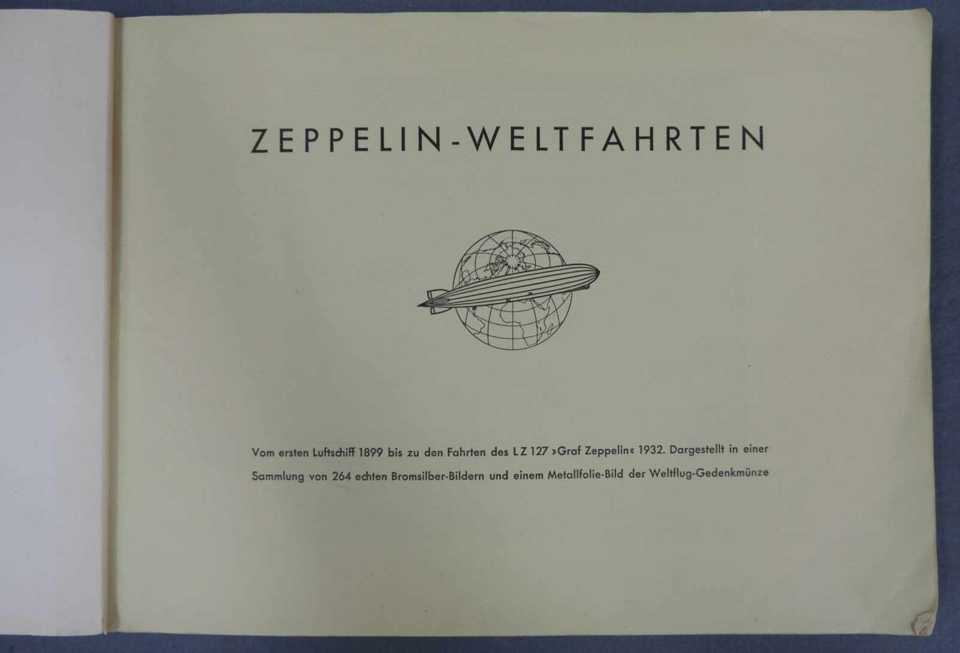 Zwei Zigarettenbilderalben 'Die Eroberung der Luft 1 + 2' und 1 Album Zeppelin. Zwei - Bild 4 aus 11