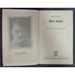 Hitler, Mein Kampf. Wird ausschließlich zu Forschungszwecken verkauft. Hitler, Mein Kampf. Sold