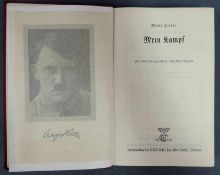 Hitler, Mein Kampf. Wird ausschließlich zu Forschungszwecken verkauft. Hitler, Mein Kampf. Sold