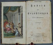 Auserlesene Fabeln und Erzählungen für Kinder. Illustriert mit 8 illuminierten Kupfertafeln und