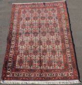 Bachtiar Dorfteppich. Iran, alt Mitte 20. Jahrhundert. 208 cm x 150 cm. Handgeknüpft. Wolle auf