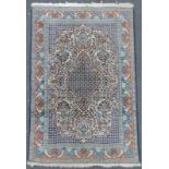 Ghom Manufakturteppich. Iran. 153 cm x 109 cm. Handgeknüpft. Wolle auf Baumwolle. Qom rug. Iran. 153