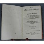 Der Getränkefertiger. Zweite Auflage von 1834. Der Getränkefertiger. Zweite Auflage von 1834.