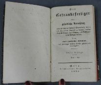 Der Getränkefertiger. Zweite Auflage von 1834. Der Getränkefertiger. Zweite Auflage von 1834.