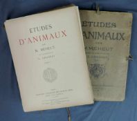 Mathurin MEHEUT (1882 - 1958) - "Etudes d'Animaux" - par M. Méheut. Mathurin MEHEUT (1882 - 1958) "