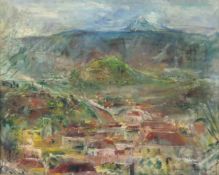 Bernard GAERTNER (1881 - 1938). Teneriffa. Pico de Teide. 1930. 55 cm x 67 cm. Gemälde. Öl auf