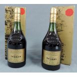 Tres Vieux Cognac de Grande Champagne Selection Dalamain No. 17909 und 17910. 2 Flaschen je 700