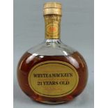 Whyte & Mackay's 21 years old blended Scotch Whiskey. Glasgow. Scotland. 75 cls. 43 %. Gekauft