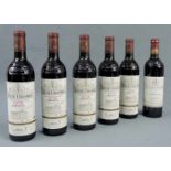 1978 Chatau Lascombes Grand Cru Classé, Margeaux AC, 5 Flaschen. Und eine 1997 diese 12,5 % vol.