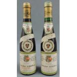 1966 Durbacher Schloßberg Clevener Traminer Trockenbeerenauslese. 2 halbe Flasche je 0,35 Liter