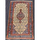 Kolyaie Dorfteppich. Hamadangebiet. Iran. Alt, um 1910. 200 cm x 120 cm. Handgeknüpft. Wolle auf