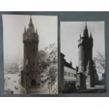 Paul & Alfred WOLFF & TRITSCHLER (XX). Frankfurt / Main. Eschersheimer Turm. Ein Foto um 1930, vor