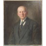 Oskar MICHAELIS (1872 - 1946). Portrait eines Mannes. München 1925. 82 cm x 66 cm. Gemälde, Öl auf