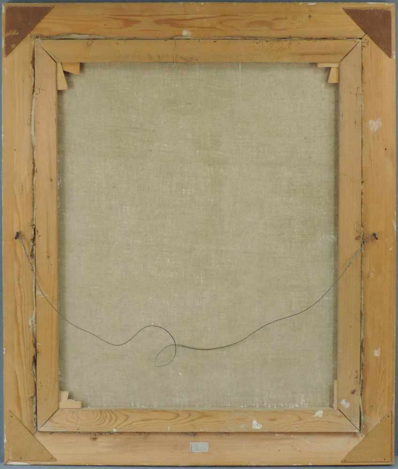 Otto PIPPEL (1878 - 1960). Dame sitzend. 80 cm x 70 cm. Gemälde. Öl auf Leinwand. Rechts unten - Bild 7 aus 7