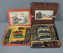 1 Distler Modelleisenbahnset & 1 HWN Modelleisenbahnset Distler: Originalverpackung ist