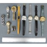 10 Herren & Damen Armbanduhren 19.- 20. Jahrhundert. Unterschiedliche Marken. 10 watches.