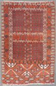 Ersari Ensi, Turkmenistan, antik, 2. Hälfte 19. Jahrhundert. 188 cm x 120 cm. Orientteppich,