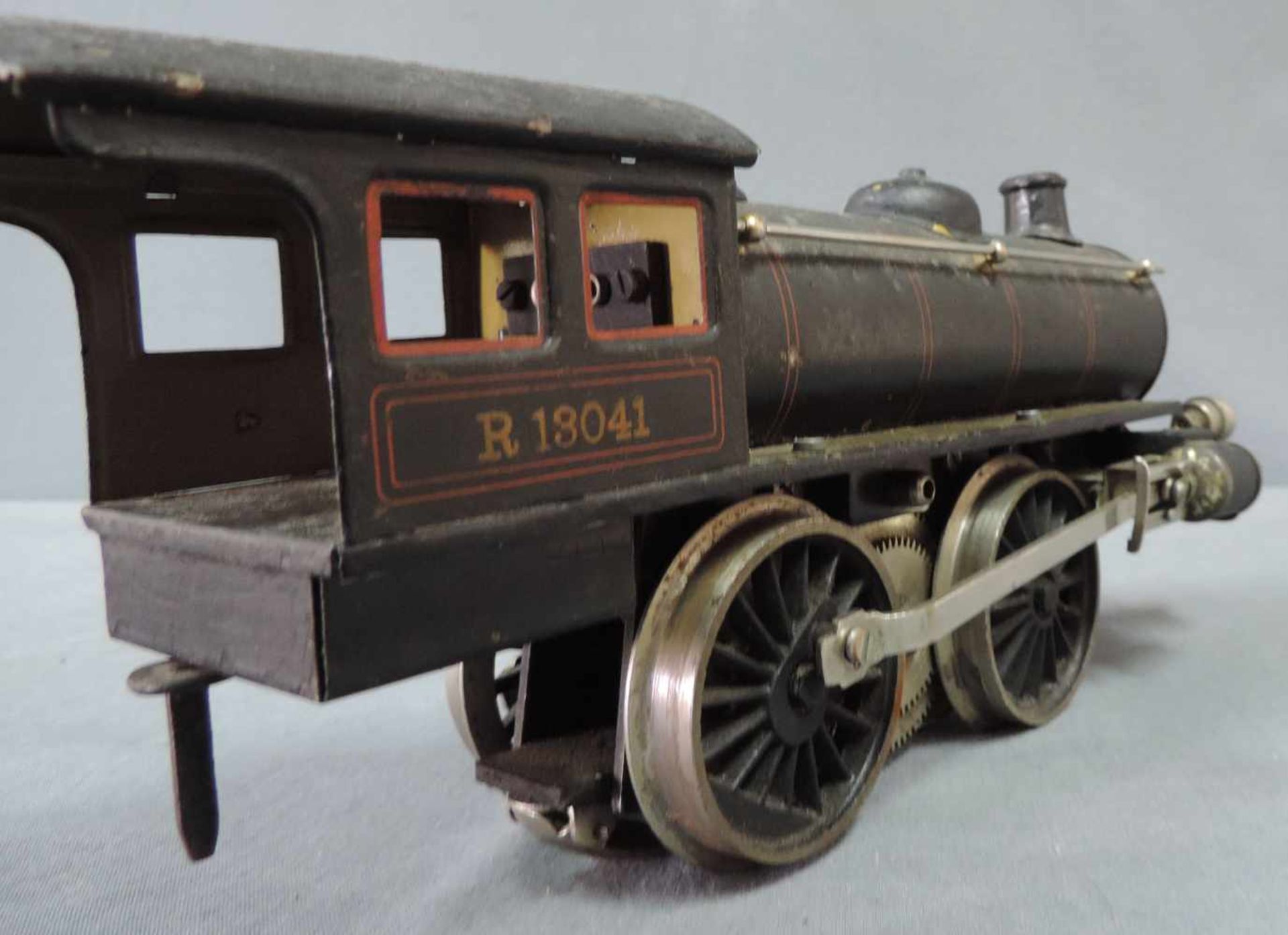 Modell Lokomotive. Märklin. "R 13041" Spur 1 27 cm x 10 cm. Modell Dampflock "R 13041" von Märklin - Bild 5 aus 8