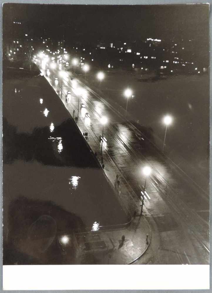 Paul & Alfred WOLFF & TRITSCHLER (XX). Frankfurt / Main. Friedensbrücke, Blick vom AEG-Hochhaus. 238