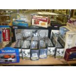 A collection of Corgi die cast model vehicles including The RAF at War showcase collection, Heroes