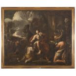 NEAPOLITAN PAINTER, SECOND MID 17TH CENTURY The return of the Figliol I lavish Oil on canvas, cm.