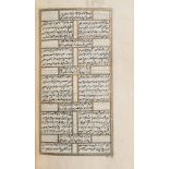 MANUSCRIPTS MINIATED OTTOMANS Nabi Yusuf, raccolata of poetries. A manuscript miniated with