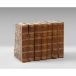 BALZAC Works, Seven volumes. And. Bruxelles 1840. Half skin. BALZAC Opere, Sette volumi. Ed.