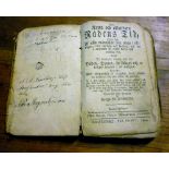 A volume in Danish language. Ed. 1804. Half skin. Defects. EDIZIONI EUROPEE Un volume in lingua