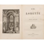 ROME Rome et Loret. A volume with engravingses in the text and in frontispiece. And. Tours 1895.