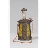 ARAB GUNPOWDER CONTAINER, FIRST HALF OF 20TH CENTURY