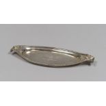 SILVER TRAY, PUNCH LONDON 1807