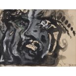 EDOUARD PIGNON (Bully 1905 - Parigi 1993) Ritratto, 1966