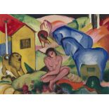 FRANZ MARC (Monaco di Baviera 1880 - Verdun 1916) Der Traum (Il sogno), 1962