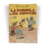 FUMETTO Un volume Gaie Fantasie, La Formula di zio Peppone, 20 febbraio 1952. Edizioni Alpe. Buone