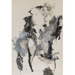 VINCENZO PETRILLO (Roma 1932 - 2003) Cavaliere, 1959