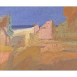 FRANCO BERALDO (Meolo 1944) Paesaggio con case