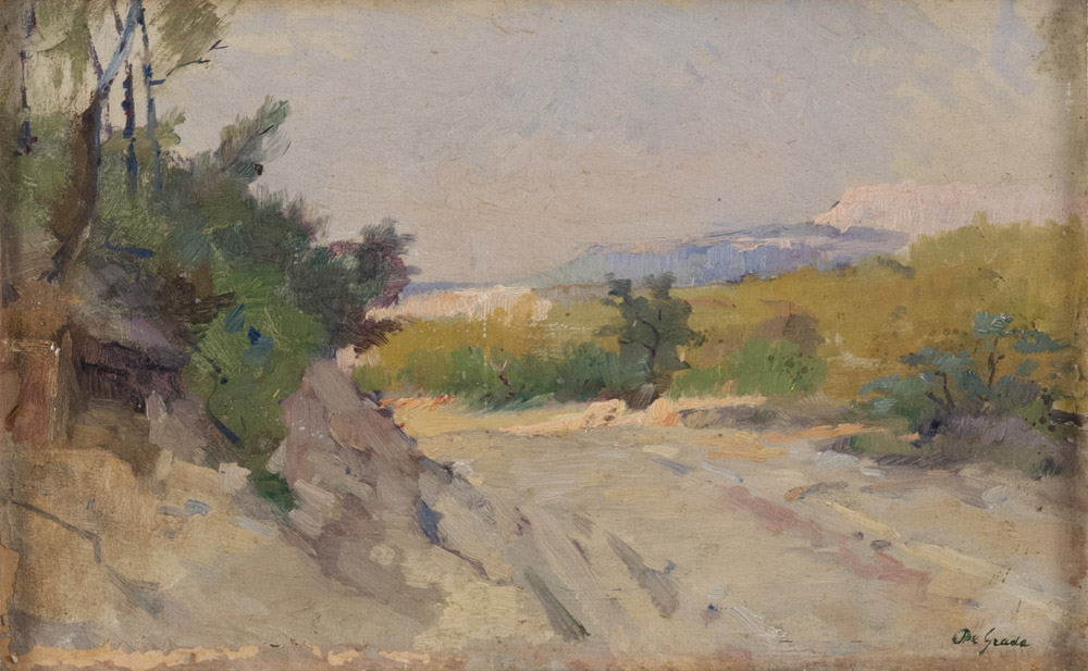 RAFFAELE DE GRADA (Milano 1885 -1957) Paesaggio