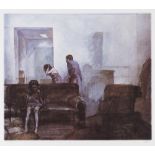 ALBERTO SUGHI (Cesena 1928 - 2012) Scena d'interno