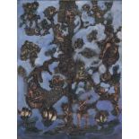 TONO ZANCANARO (Padova 1906 -1985) L'albero sognato da Bertoldo, 1960