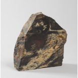 AFRICAN MARBLE FRAGMENT, NON DEFINABLE EPOCH to irregular outline. Measures cm. 19 x 20 x 6.