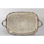 BIG SHEFFIELD TRAY, EARLY 20TH CENTURY