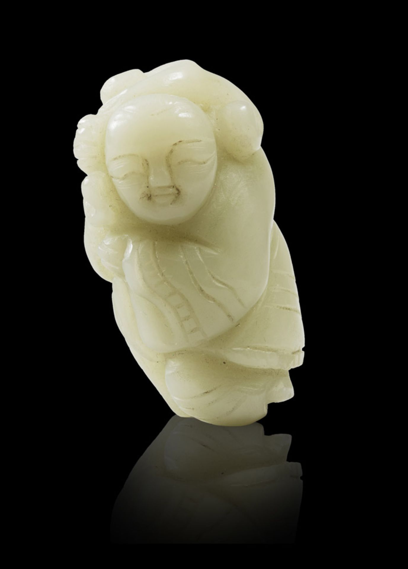 A CHINESE JADE SCULPTURE, 20TH CENTURY