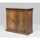 WALNUT-TREE SIDEBOARD, CENTRAL ITALY 17TH CENTURY with rectangular top and forehead with two