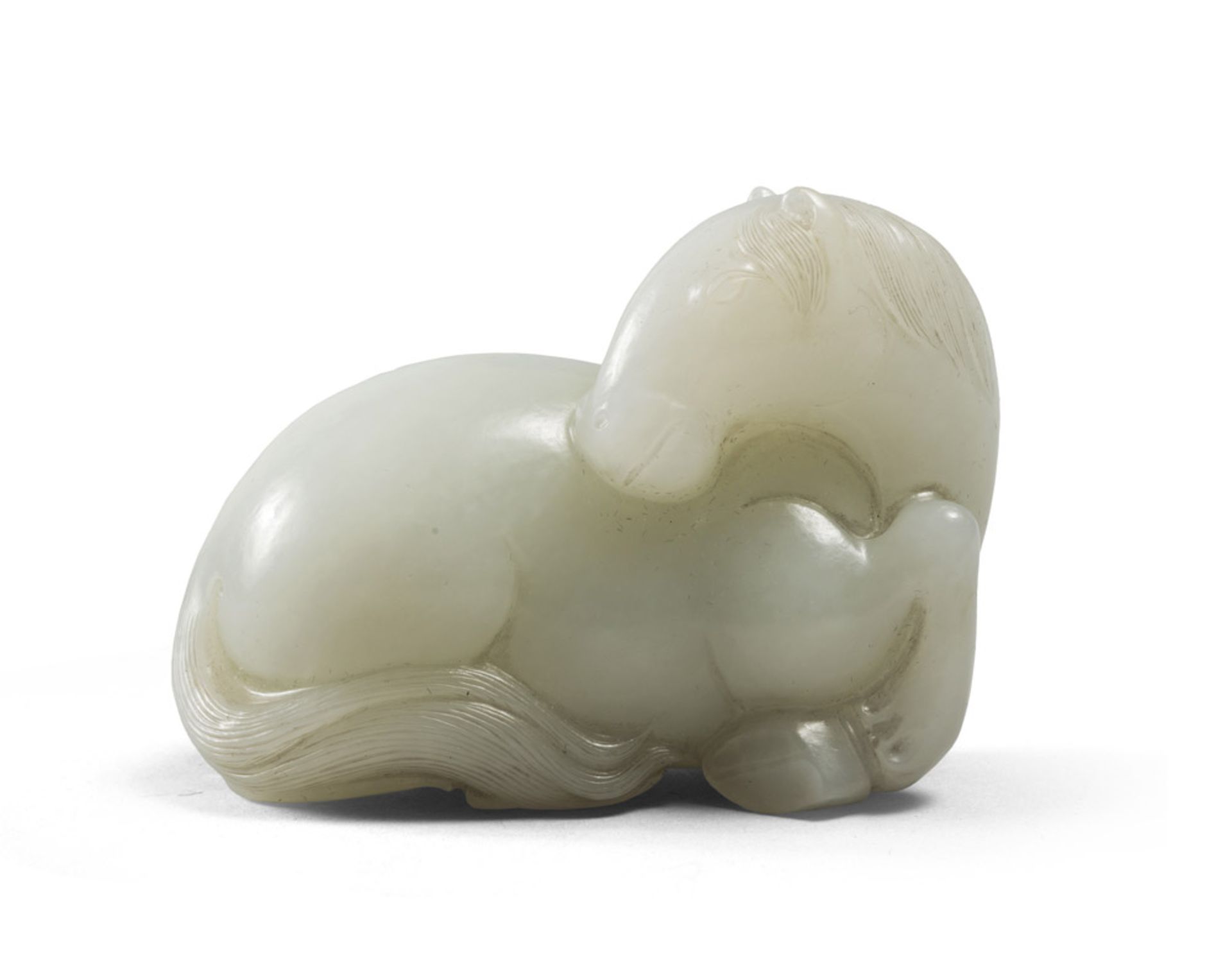 A CHINESE JADE SCULPTURE, 18TH CENTURY