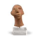 HEAD IN CLAY, NIGERIA, NOK CULTURE, 1ST CENTURY