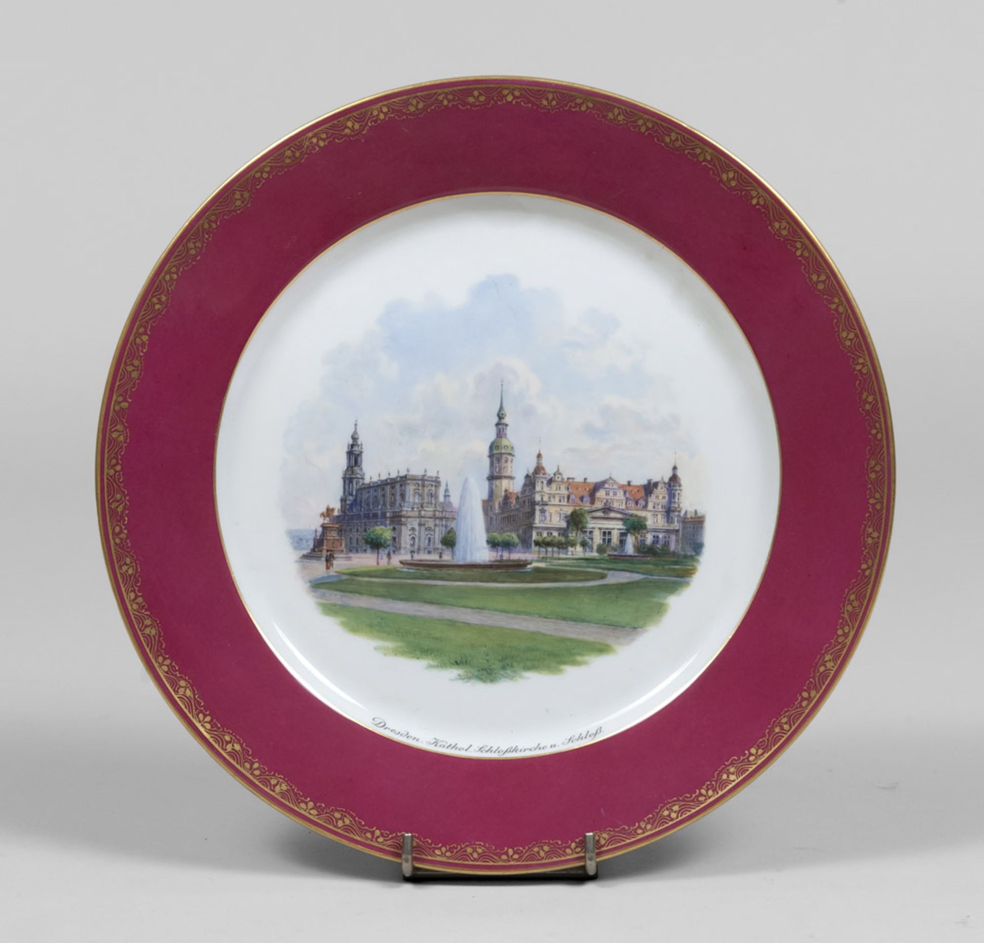 PORCELAIN DISH, MEISSEN EARLY 20TH CENTURY