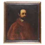 ROMAN PAINTER, 17TH CENTURY CARDINAL PORTRAIT Oil on canvas cm. 85 x 73 PROVENANCE Roman family